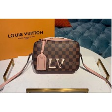Louis Vuitton N40179 LV Santa Monica Bags Damier Ebene Canvas Pink Louis Vuitton N40179 LV Santa Monica Bags Damier Ebene Canvas Pink