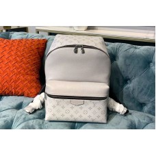 Louis Vuitton M30232 Discovery Backpack PM Bags White Monogram canvas and Taiga leather Louis Vuitton M30232 Discovery Backpack PM Bags White Monogram canvas and Taiga leather