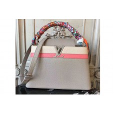 Louis vuitton M94586 LV Capucines BB Bags Gray Taurillon leather Louis vuitton M94586 LV Capucines BB Bags Gray Taurillon leather