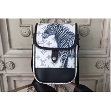 Louis Vuitton M54247 Monogram Savane Canvas Messenger BB White Louis Vuitton M54247 Monogram Savane Canvas Messenger BB White