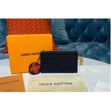 Louis Vuitton M68338 LV Zipped Card Holder Navy Blue Monogram Empreinte leather Louis Vuitton M68338 LV Zipped Card Holder Navy Blue Monogram Empreinte leather