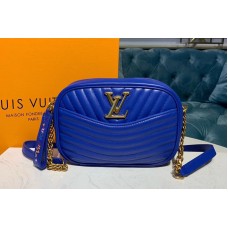 Louis Vuitton M53901 LV New Wave Camera Bags Blue Smooth calf leather Louis Vuitton M53901 LV New Wave Camera Bags Blue Smooth calf leather