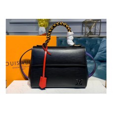 Louis Vuitton M55215 LV Cluny BB handbags Black Epi Leather Louis Vuitton M55215 LV Cluny BB handbags Black Epi Leather