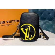 Louis Vuitton M55120 LV Danube BB Bags Black Epi Leather