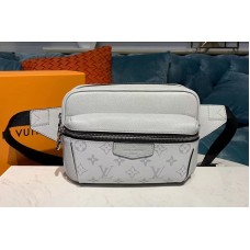 Louis Vuitton M30247 LV Outdoor Bumbag Bags White Monogram canvas and Taiga Leather Louis Vuitton M30247 LV Outdoor Bumbag Bags White Monogram canvas and Taiga Leather