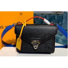 Louis Vuitton M50377 LV Soft Trunk Messenger Bags Black Epi Leather