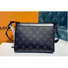 Louis Vuitton M54330 Triangle Shaped Shoulder Bags Monogram Eclipse Canvas Louis Vuitton M54330 Triangle Shaped Shoulder Bags Monogram Eclipse Canvas