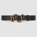 Gucci Black Leather Belt With Snake Buckle Gucci Black Leather Belt With Snake Buckle
