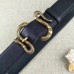 Gucci Black Leather Belt With Snake Buckle Gucci Black Leather Belt With Snake Buckle
