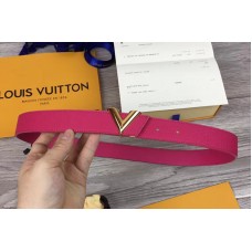 Louis Vuitton LV Twist 30mm M9363 Womens Leather Belts Rosy Louis Vuitton LV Twist 30mm M9363 Womens Leather Belts Rosy