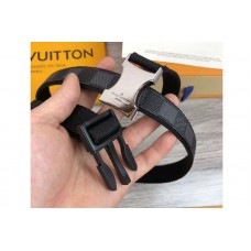 Louis Vuitton M0017S LV On The Go 30mm Damier Graphite Canvas Womens Belts Louis Vuitton M0017S LV On The Go 30mm Damier Graphite Canvas Womens Belts