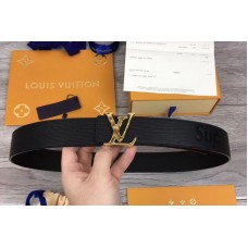 Louis Vuitton LV Supreme 40mm Belt Black Epi Leather