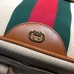 Gucci Web Vintage Canvas Backpack Bag 575063 Beige 2019