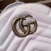 Gucci GG Marmont Quilted Leather Backpack 476671 White 2017 Gucci GG Marmont Quilted Leather Backpack 476671 White 2017