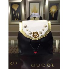 Gucci Leather studded backpack 432270 white Gucci Leather studded backpack 432270 white
