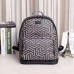 Gucci GG geometry printing  backpack 406370 (6)(kdl-71410)