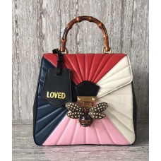 Gucci Queen Margaret Quilted Leather Backpack 476664 Red/White/Blue/Pink 2017 Gucci Queen Margaret Quilted Leather Backpack 476664 Red/White/Blue/Pink 2017