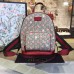 GUCCI SMALL TIAN GG SUPREME BACKPACK 427042 CHERRY