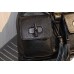 Gucci bamboo leather backpack black