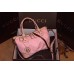 Gucci 247205 pink vintage web original GG canvas boston bag
