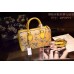 gucci Arabesque GG Supreme top handle bag 409527 yellow gucci Arabesque GG Supreme top handle bag 409527 yellow