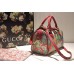 Gucci tian GG supreme boston bag 409529 Red Gucci tian GG supreme boston bag 409529 Red