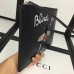 Gucci Embroidered bee and blind for love leather large zipper pouch clutch bag 431416 black 2017(2b040-741201) Gucci Embroidered bee and blind for love leather large zipper pouch clutch bag 431416 black 2017(2b040-741201)