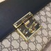 Gucci padlock GG supreme clutch 432125 black Gucci padlock GG supreme clutch 432125 black