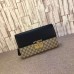 Gucci padlock GG supreme clutch 432125 black Gucci padlock GG supreme clutch 432125 black