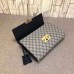 Gucci padlock GG supreme clutch 432125 black Gucci padlock GG supreme clutch 432125 black