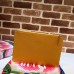 Gucci Zumi Grainy Leather Pouch Clutch Bag 570728 Yellow 2019