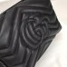 Gucci GG Marmont Cosmetic Case Bag 476165 Black 2017 Gucci GG Marmont Cosmetic Case Bag 476165 Black 2017