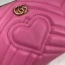 Gucci GG Marmont Cosmetic Case Bag 476165 Pink 2017 Gucci GG Marmont Cosmetic Case Bag 476165 Pink 2017