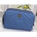 Gucci GG Marmont Cosmetic Case Bag 476165 Blue 2017 Gucci GG Marmont Cosmetic Case Bag 476165 Blue 2017