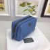 Gucci GG Marmont Cosmetic Case Bag 476165 Blue 2017 Gucci GG Marmont Cosmetic Case Bag 476165 Blue 2017
