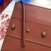Gucci leather studded pouch 427003 brown Gucci leather studded pouch 427003 brown