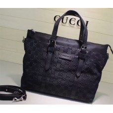 Gucci nylon guccissima light medium tote 387067 black Gucci nylon guccissima light medium tote 387067 black
