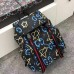 Gucci mens backpacks guccighost canvas techpack 429037 Black/Green/Yellow(superm-741301)