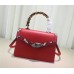 Gucci Dionysus leather top handle bag 443682 red