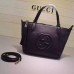 Gucci Soho Leather Top Handle Bag 369176 Black Gucci Soho Leather Top Handle Bag 369176 Black