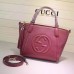 Gucci Soho Leather Top Handle Bag 369176 Rosy Gucci Soho Leather Top Handle Bag 369176 Rosy