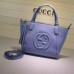 Gucci Soho Leather Top Handle Bag 369176 Blue Gucci Soho Leather Top Handle Bag 369176 Blue