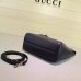 Gucci swing mini leather top handle bag 368827 Black Gucci swing mini leather top handle bag 368827 Black