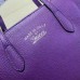Gucci swing mini leather top handle bag 368827 Purple Gucci swing mini leather top handle bag 368827 Purple