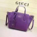 Gucci swing mini leather top handle bag 368827 Purple Gucci swing mini leather top handle bag 368827 Purple