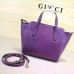 Gucci swing mini leather top handle bag 368827 Purple Gucci swing mini leather top handle bag 368827 Purple