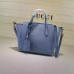 Gucci swing mini leather top handle bag 368827 Blue Gucci swing mini leather top handle bag 368827 Blue
