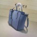 Gucci swing mini leather top handle bag 368827 Blue Gucci swing mini leather top handle bag 368827 Blue