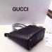 Gucci Signature leather tote 432124 black Gucci Signature leather tote 432124 black