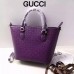Gucci Signature leather tote 432124 purple Gucci Signature leather tote 432124 purple